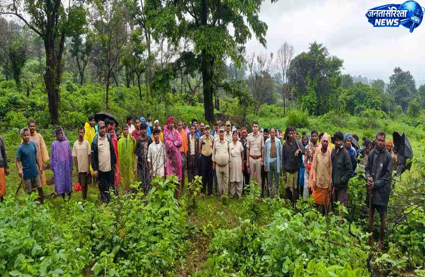 वन भूमि पर अतिक्रमण का प्रयास विफल वन भूमि पर अतिक्रमण का प्रयास विफल