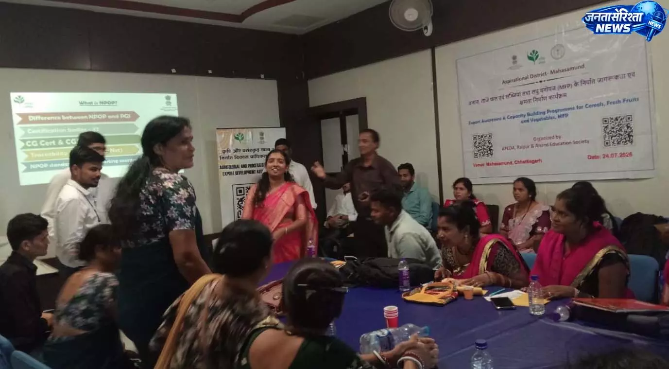 ग्रामीण उत्पादों के लिए एक्सपोर्ट ओरिएंटेशन प्रोग्राम का किया गया आयोजन ग्रामीण उत्पादों के लिए एक्सपोर्ट ओरिएंटेशन प्रोग्राम का किया गया आयोजन