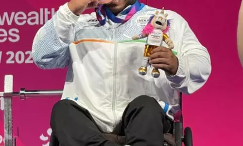 सीडब्ल्यूजी 2026: झंडू कुमार ने दिलाया भारत को पहला मेडल, पैरा पावरलिफ्टिंग में जीता ब्रॉन्ज