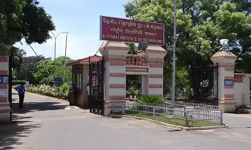 NIT त्रिची में 80 प्रतिशत छात्रों को कैंपस प्लेसमेंट NIT त्रिची में 80 प्रतिशत छात्रों को कैंपस प्लेसमेंट