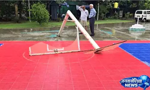 Rohtak बास्केटबॉल पोल हादसे के बाद ऑडिट की मांग Rohtak बास्केटबॉल पोल हादसे के बाद ऑडिट की मांग