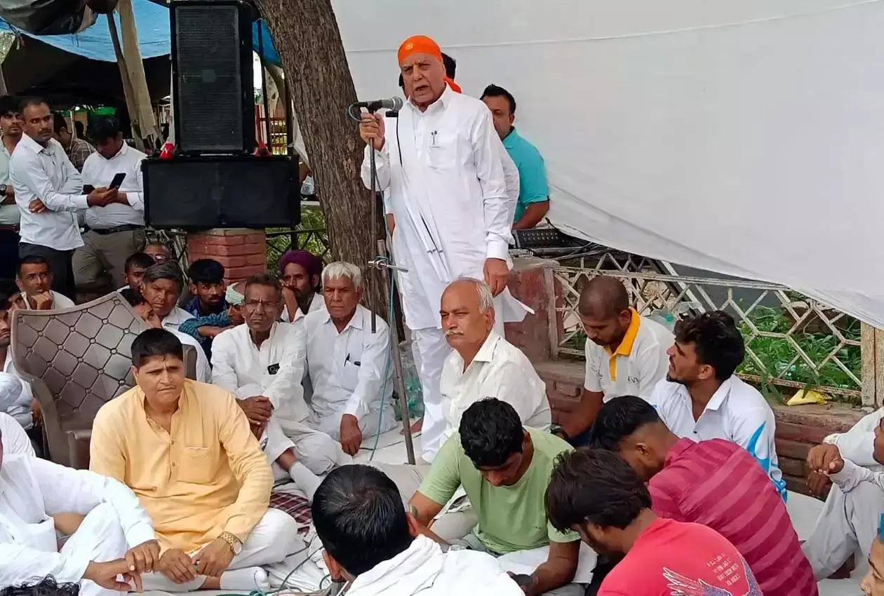 Hisar: 38 वर्षों के कब्जे के खिलाफ अब आर-पार की लड़ाई: डॉ. सुभाष चंद्रा Hisar: 38 वर्षों के कब्जे के खिलाफ अब आर-पार की लड़ाई: डॉ. सुभाष चंद्रा