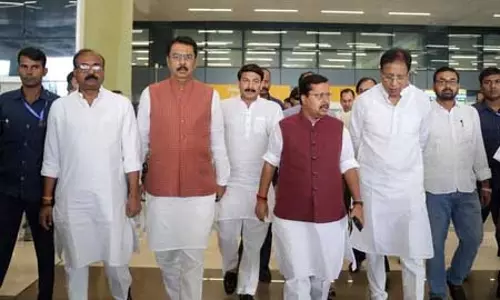 बांकीपुर विधानसभा उपचुनाव से पहले पटना पहुंचे भाजपा के राष्ट्रीय अध्यक्ष नितिन नवीन