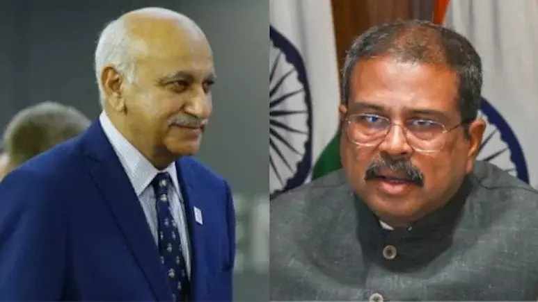 2018 में MJ Akbar के बाद विवाद के कारण इस्तीफा देने वाले पहले मंत्री बने धर्मेंद्र प्रधान