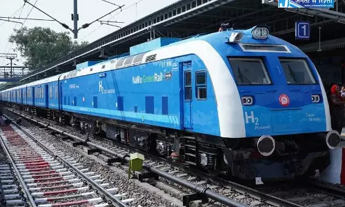 भारत की हाइड्रोजन ट्रेन की कहानी भारत की हाइड्रोजन ट्रेन की कहानी