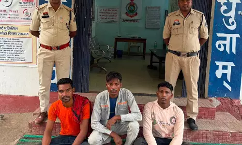 निर्माणाधीन SECL कॉलोनी में चोरी का खुलासा, तीन आरोपी गिरफ्तार
