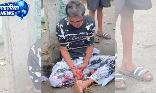 जालंधर के रामनगर में मोबाइल चोरी के आरोप में युवक की पिटाई