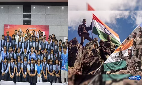 बेगमपुल नमो भारत स्टेशन पर गूंजा देशभक्ति का संदेश, कारगिल शहीदों को दी श्रद्धांजलि बेगमपुल नमो भारत स्टेशन पर गूंजा देशभक्ति का संदेश, कारगिल शहीदों को दी श्रद्धांजलि