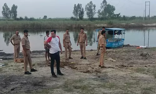 शुकतीर्थ में फिर मिला शव, मोटरबोट से बाहर निकाला; चार दिन में दूसरी घटना से बढ़ी चिंता