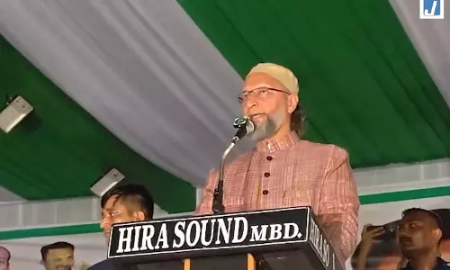 मुरादाबाद में ओवैसी का अखिलेश यादव पर हमला, बोले मुरादाबाद में ओवैसी का अखिलेश यादव पर हमला, बोले