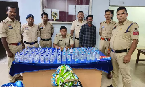 अवैध शराब परिवहन पर हिर्री पुलिस की कार्रवाई, आरोपी गिरफ्तार