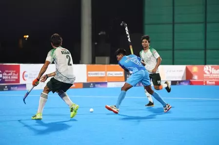 यूथ हॉकी5एस एशियन चैंपियनशिप: भारतीय पुरुष टीम ने ओमान और पाकिस्तान को रौंदा, महिला टीम को मिली हार यूथ हॉकी5एस एशियन चैंपियनशिप: भारतीय पुरुष टीम ने ओमान और पाकिस्तान को रौंदा, महिला टीम को मिली हार