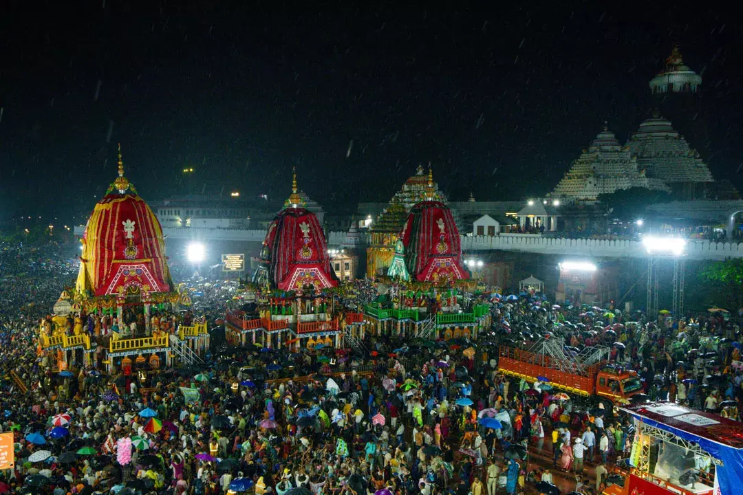 बहुडा यात्रा में श्रद्धालु की मौत पर बीजद का सरकार पर हमला, सुरक्षा व्यवस्था पर उठाए सवाल बहुडा यात्रा में श्रद्धालु की मौत पर बीजद का सरकार पर हमला, सुरक्षा व्यवस्था पर उठाए सवाल
