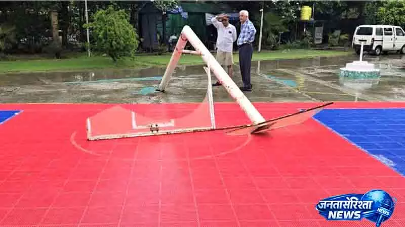 Rohtak बास्केटबॉल पोल हादसे के बाद ऑडिट की मांग Rohtak बास्केटबॉल पोल हादसे के बाद ऑडिट की मांग