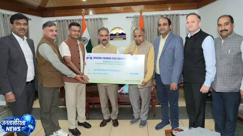 मुख्यमंत्री सुक्खू ने किया थीमैटिक गार्डन परियोजना का शुभारंभ मुख्यमंत्री सुक्खू ने किया थीमैटिक गार्डन परियोजना का शुभारंभ
