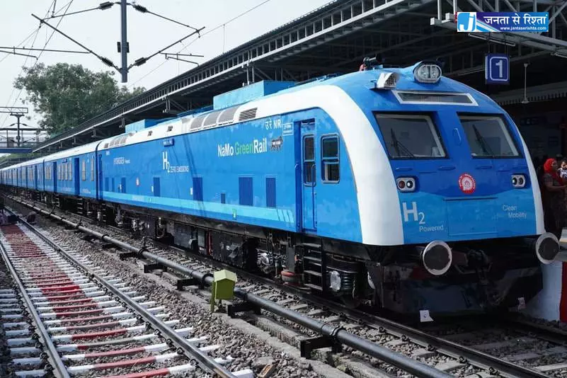 भारत की हाइड्रोजन ट्रेन की कहानी भारत की हाइड्रोजन ट्रेन की कहानी