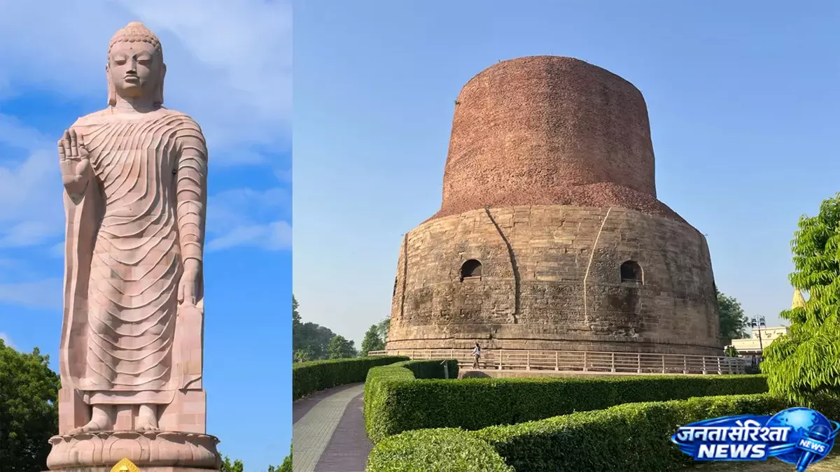 विश्व पटल पर चमका सारनाथ, यूनेस्को सूची में शामिल होते ही यूपी का चौथा धरोहर स्थल बना विश्व पटल पर चमका सारनाथ, यूनेस्को सूची में शामिल होते ही यूपी का चौथा धरोहर स्थल बना