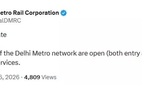 सभी मेट्रो स्टेशन चालू, एंट्री और एग्जिट सेवाएं सामान्य रूप से शुरू