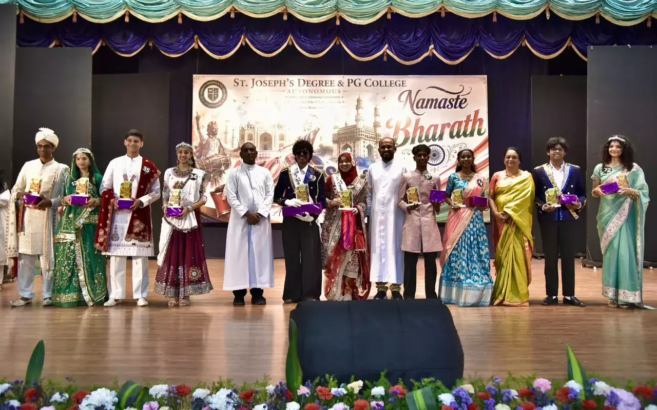 Telangana: संगीत, नृत्य, रैंप वॉक मार्क सेंट जोसेफ कॉलेज फ्रेशर्स डे