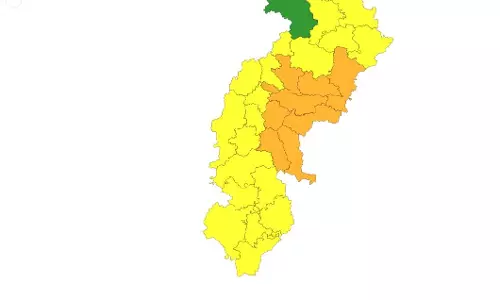 रायपुर समेत कई जिलों में आज बारिश का रेड अलर्ट