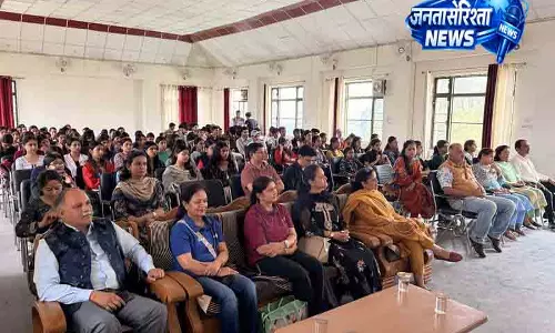 Shimla कॉलेज में सामाजिक जागरूकता अभियान शुरू Shimla कॉलेज में सामाजिक जागरूकता अभियान शुरू