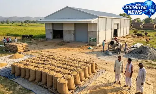 नए गोदाम निर्माण से किसानों को मिलेगी बड़ी राहत नए गोदाम निर्माण से किसानों को मिलेगी बड़ी राहत