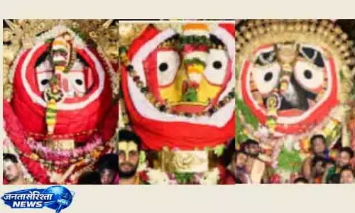 Puri सोने के आभूषणों से सजे भगवान जगन्नाथ