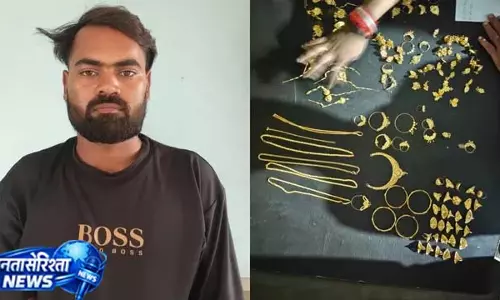 जबलपुर लूटकांड का खुलासा, आरोपी चढ़ा पुलिस के हत्थे जबलपुर लूटकांड का खुलासा, आरोपी चढ़ा पुलिस के हत्थे