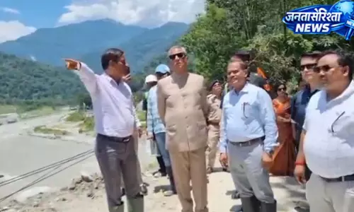 सिक्किम के NH-10 पर भूस्खलन का राज्यपाल ने लिया जायजा, जल्द बहाली और यात्रियों की सुरक्षा पर जोर