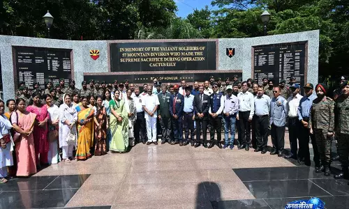 Agartala में कारगिल वीरों को श्रद्धांजलि, स्पीयर कोर और असम राइफल्स ने किया सम्मान