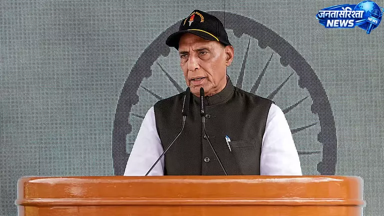 भारत हर चुनौती का देगा करारा जवाब: Rajnath भारत हर चुनौती का देगा करारा जवाब: Rajnath