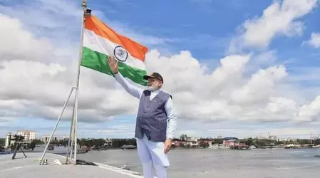 पीएम मोदी का देशवासियों से आह्वान- हर घर तिरंगा अभियान को आगे बढ़ाएं, स्वतंत्रता दिवस स्पीच के लिए मांगे सुझाव पीएम मोदी का देशवासियों से आह्वान- हर घर तिरंगा अभियान को आगे बढ़ाएं, स्वतंत्रता दिवस स्पीच के लिए मांगे सुझाव