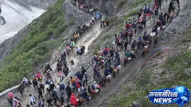 बालटाल मार्ग से 4474 भक्त रवाना बालटाल मार्ग से 4474 भक्त रवाना