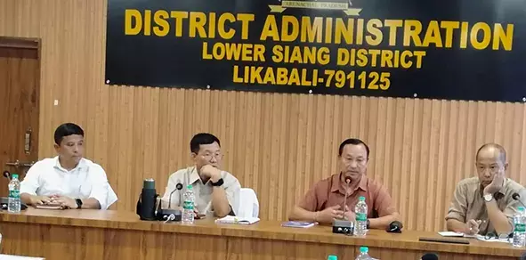 नारी-कोयु में राहत और बहाली कार्यों की समीक्षा, विधायक ने अधिकारियों को दिए निर्देश