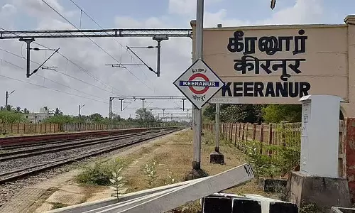 कीरानूर में ‘पोटमेल एक्सप्रेस’ के ठहराव की मांग तेज