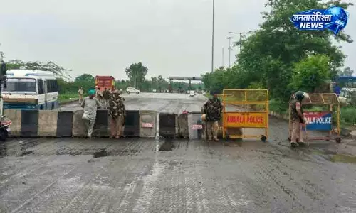 बॉर्डर बंदी से Ambala कारोबार पर असर