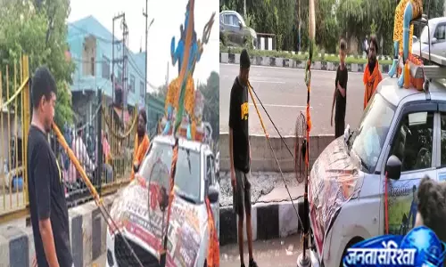 Video: शिवभक्ति में अनोखा प्रयास, गोसेवा के संदेश के साथ कांवड़ यात्रा पर निकला भक्त Video: शिवभक्ति में अनोखा प्रयास, गोसेवा के संदेश के साथ कांवड़ यात्रा पर निकला भक्त