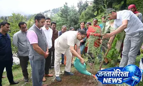 नारकंडा में 80 पौधों के साथ हरित अभियान