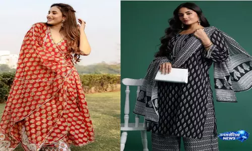 बारिश में कंफर्ट और स्टाइल का तड़का, देखें कॉटन कुर्ता सेट्स बारिश में कंफर्ट और स्टाइल का तड़का, देखें कॉटन कुर्ता सेट्स