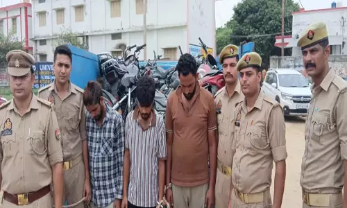सीसीटीवी और सर्विलांस से खुलासा, संभल पुलिस ने बाइक चोर गिरोह पकड़ा