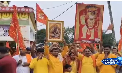Bahraich में भव्य कलश यात्रा के साथ बालाजी मंदिर निर्माण का शुभारंभ