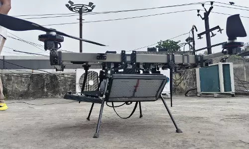 शिव चौक पर सुरक्षा का मजबूत घेरा, ATS के टीथर्ड ड्रोन और RAF संभालेंगे मोर्चा