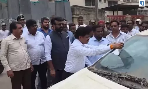 बेंगलुरु में लावारिस वाहनों पर लगेगा नोटिस, शांति नगर में शुरू हुआ अभियान