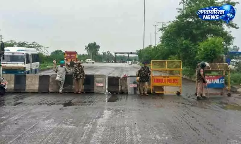 बॉर्डर बंदी से Ambala कारोबार पर असर बॉर्डर बंदी से Ambala कारोबार पर असर