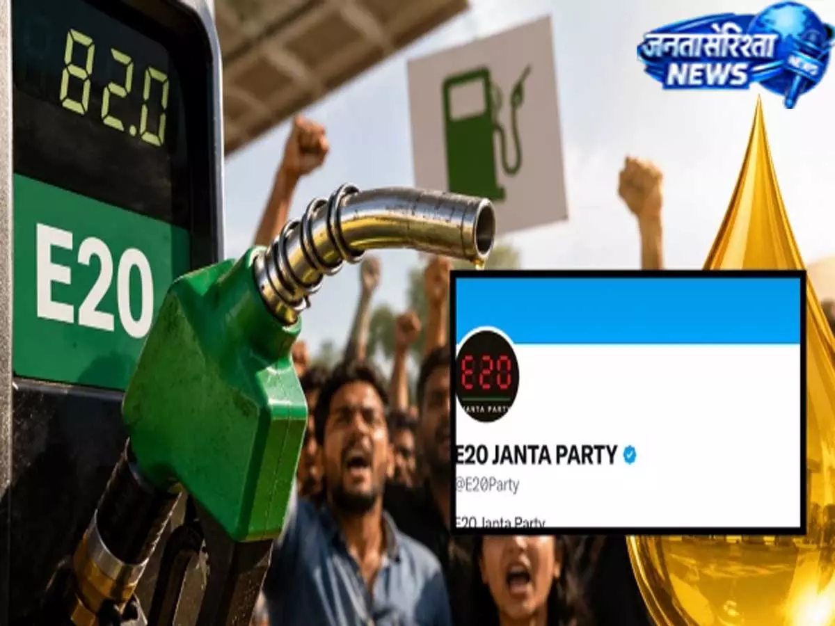पेट्रोल में एथनॉल मिलाने के विरोध में उतरी ‘E20 जनता पार्टी’, CJP की तर्ज पर नया संगठन पेट्रोल में एथनॉल मिलाने के विरोध में उतरी ‘E20 जनता पार्टी’, CJP की तर्ज पर नया संगठन