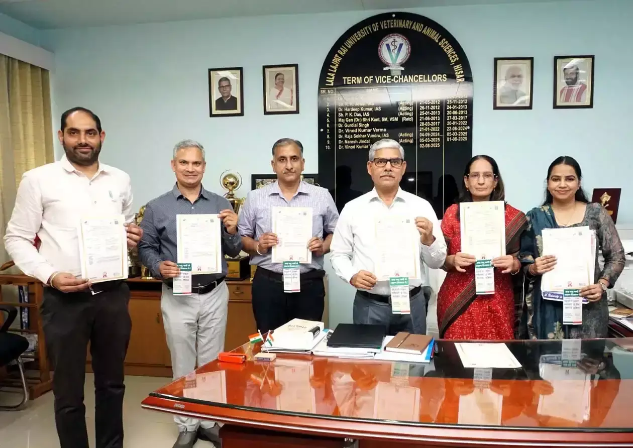 Hisar: पशुपालकों के लिए राहत, बार-बार गर्भाधान की समस्या पर नया समाधान Hisar: पशुपालकों के लिए राहत, बार-बार गर्भाधान की समस्या पर नया समाधान
