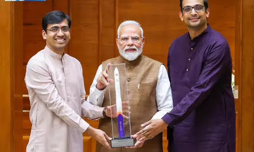 विक्रम-1 की सफलता के बाद पीएम मोदी संग स्काईरूट फाउंडर्स की पहली मुलाकात हुई