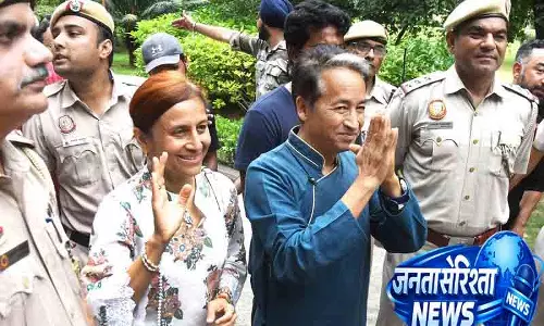 Delhi गांधीवादी सोच पर वांगचुक का भरोसा कायम Delhi गांधीवादी सोच पर वांगचुक का भरोसा कायम