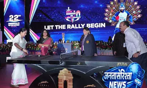 Delhi कॉमनवेल्थ टेबल टेनिस प्रतियोगिता शुरू, खिलाड़ी जुटे