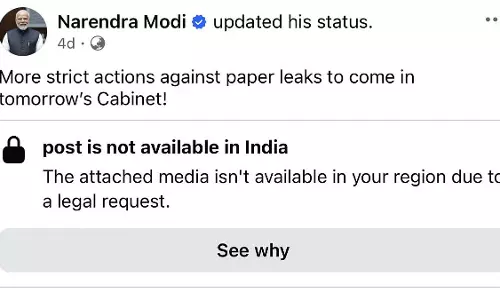 पीएम मोदी के सेल्फी वीडियो पर फेसबुक ने लगाई अस्थायी रोक, कुछ घंटों बाद किया बहाल